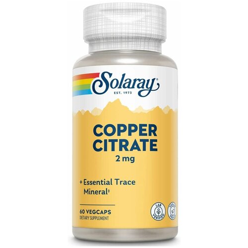 ���������� Solaray, ������ ����, 2 ��, 60 �������������� ������