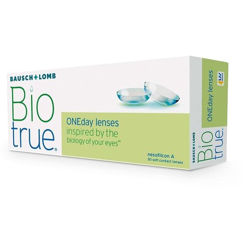   Bausch & Lomb Biotrue ONEday, 30 ., R 8,6, D -3, 1 .   , -, 