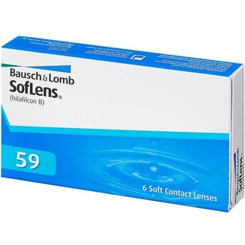   Bausch & Lomb SofLens 59, 6 ., R 8,6, D -3,5   , -, 