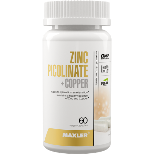 ���������� MAXLER Zinc Picolinate + Copper ����., 101 �, 60 ��.