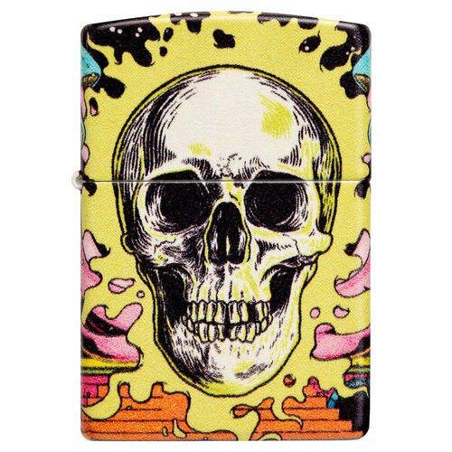    ZIPPO Classic 48640 Skull Design   Glow In The Dark Green -    , -, 