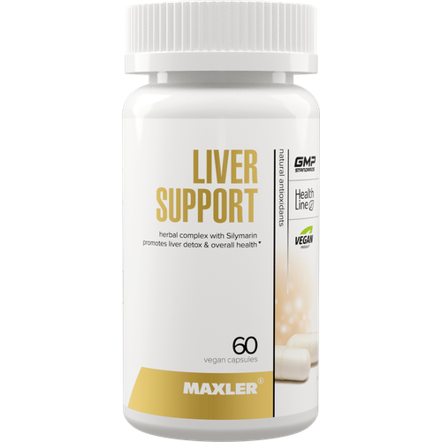 ���������� ���������� �������� ��� �������� ������ Maxler Liver Support 60 vcaps