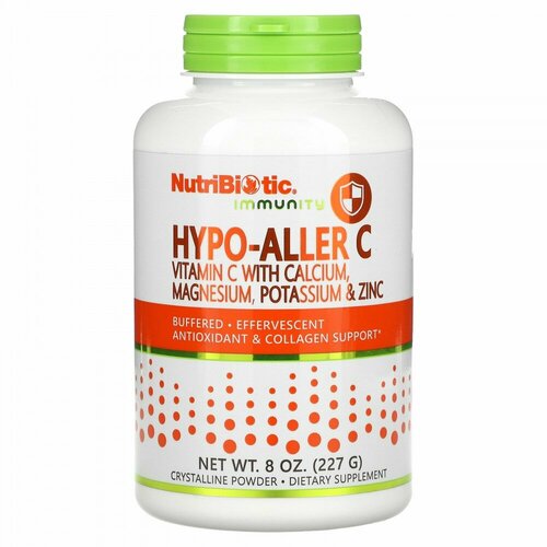 ���������� NutriBiotic, Immunity, Hypo-Aller C, ������� C � ��������, �������, ������ � ������, 227 � (8 �����)
