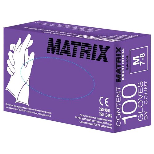   MATRIX Bright Nitrile, : , : M, 100 . (50 ), 6,6   -    , -, 