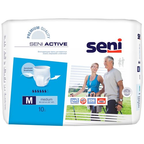  -     Seni ACTIVE Medium ( 80-110 ), 10 .   , -, 