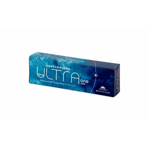 ���������� ����������� ���������� ����� BAUSCH+LOMB Ultra One Day, 30 ��., R 8,6, D -1, 1 ��.