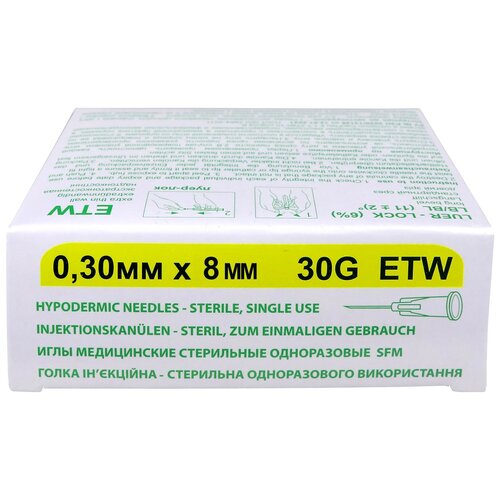 ���������� ���� ��� ����������� SFM ETW, 8 �� x 0.3 ��, ������: 30G, 50 ��.