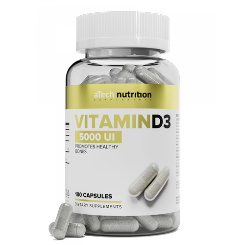 ���������� Vitamin D3 ����., 5000 ��, 180 ��.
