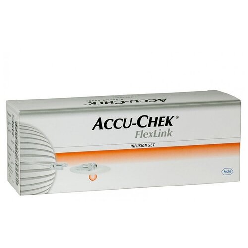 Accu-Chek   Flex Link ( 60 ), 22G, 8 , 10 .   , -, 