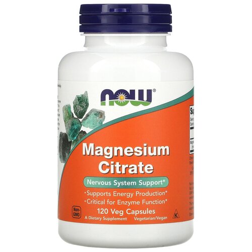 NOW Foods, Magnesium Citrate,  , 120     , -, 