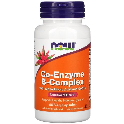 ���������� ������� NOW Co-Enzyme B-Complex, 80 �, 60 ��.