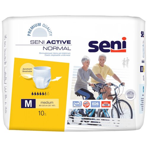  -     Seni ACTIVE NORMAL medium ( 80-110 ), 10 .   , -, 