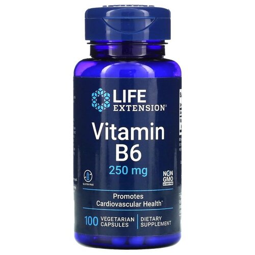  Life Extension Vitamin B6, 70 , 100 , 250 , 100 .   , -, 