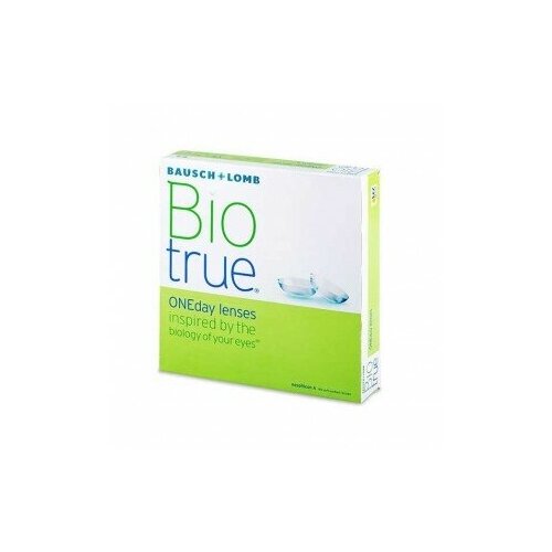   Bausch & Lomb Biotrue ONEday, 90 ., R 8,6, D -2,5, 1 .   , -, 