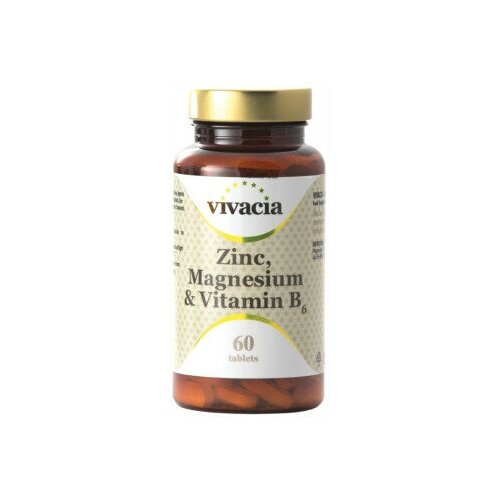     , ,  B6 Vivacia   zinc, magnesium & vitamin b6 60    , -, 