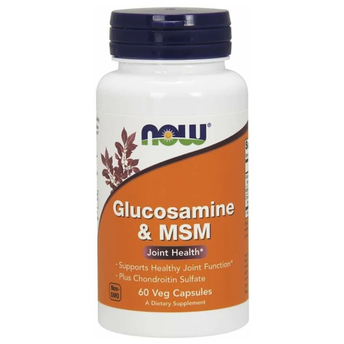  NOW Glucosamine & MSM, 100 , 100 , 60 .   , -, 