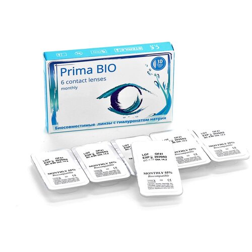   OKVision PRIMA BIO, 6 ., R 8,6, D -1, , 1 .   , -, 