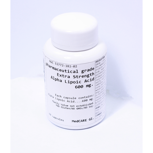 ���������� Alpha Lipoic Acid MedCARE Gl. Extra Strength 600 �� 60 ������