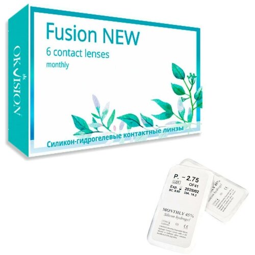   OKVision Fusion NEW, 6 ., R 8,6, D +1,5, , 1 .   , -, 