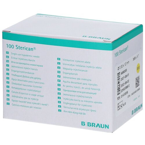   B. Braun Sterican, 12  x 0.3 , : 30G, 100 .   , -, 