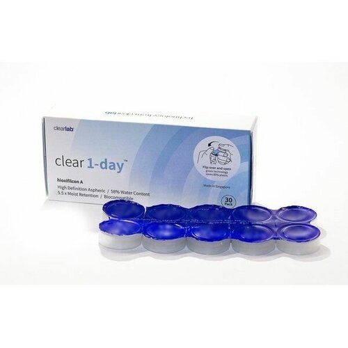   Clearlab Clear 1-day, 30 ., R 8,7, D -3,5, , 1 .   , -, 