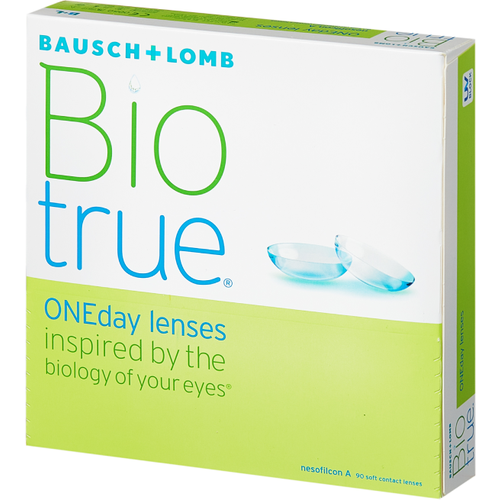   Bausch & Lomb Biotrue ONEday, 90 ., R 8,6, D -3,5, 1 .   , -, 