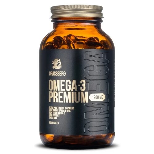 Grassberg Omega 3 Premium ., 1200 , 1.85 , 90 .   , -, 