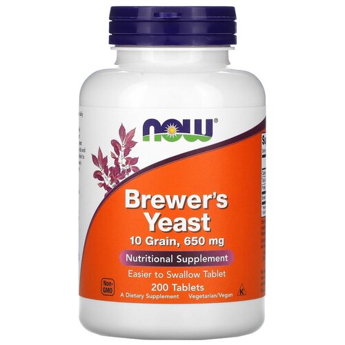  NOW Brewer's Yeast 10 Grains, 650 , 240 , 100 , 200 .   , -, 