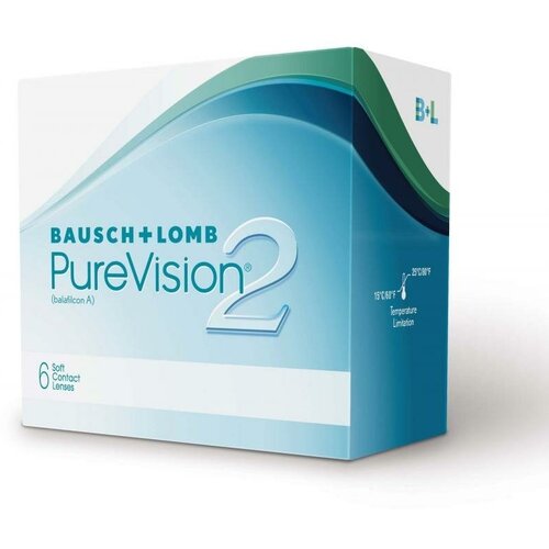   Bausch & Lomb PureVision 2 HD., 6 ., R 8,6, D -0,5   , -, 