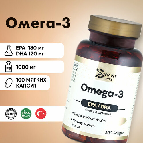  3 1000  100   / Omega 3 Fish Oil /   /      /    , -, 