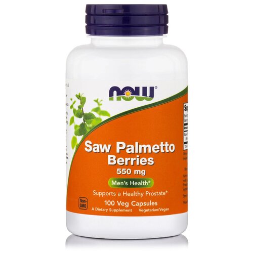  NOW Saw Palmetto Berries, 100 , 550 , 100 .   , -, 