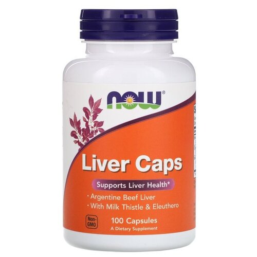 ���������� ������� NOW Liver Caps, 100 �, 100 ��.