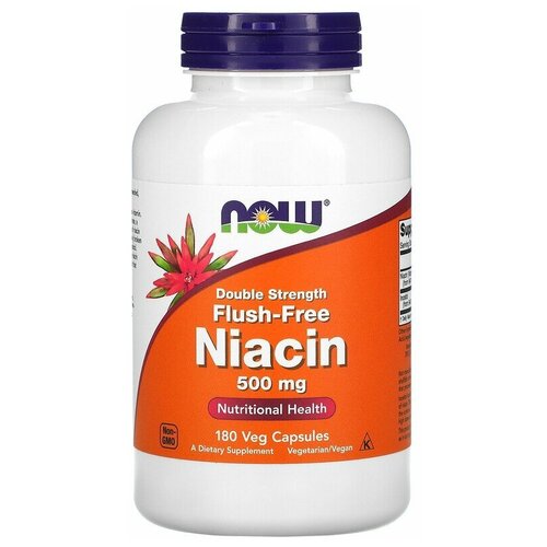 NOW Niacin Flush-Free Double Strength (   ) 500  180    , -, 