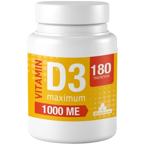 ���������� Miopharm ������� �3 �������� ���., 1000 ME, 60 �, 180 ��.