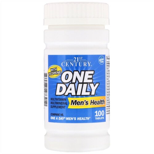  21st Century One Daily Men's Health, 180 , 100 .   , -, 