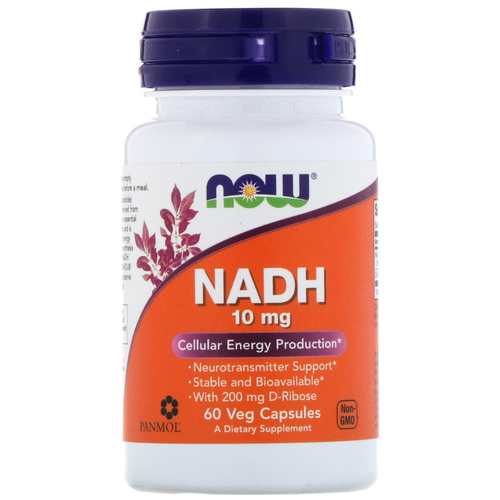 ���������� ������� NOW NADH, 50 �, 10 ��, 60 ��.