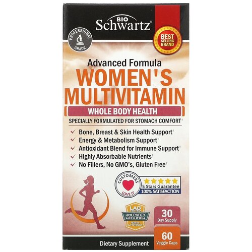  BioSchwartz Women's multivitamin, 100 , 60 .   , -, 