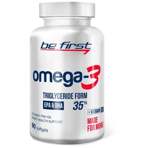 Be First Omega-3 + Vitamin E ., 120 , 90 .   , -, 