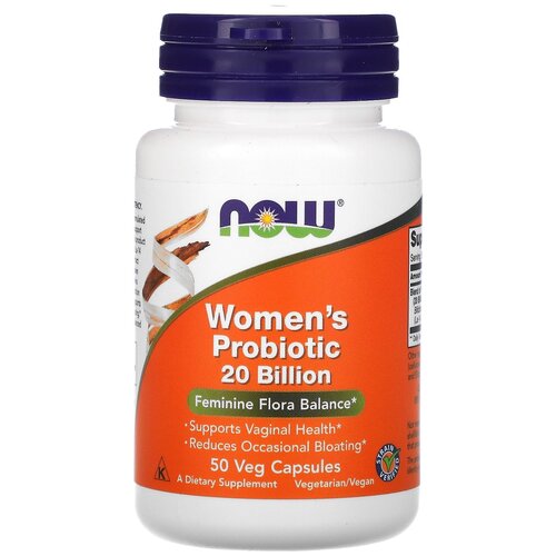  NOW Women's Probiotic 20 Billion, 50 , 50 .   , -, 