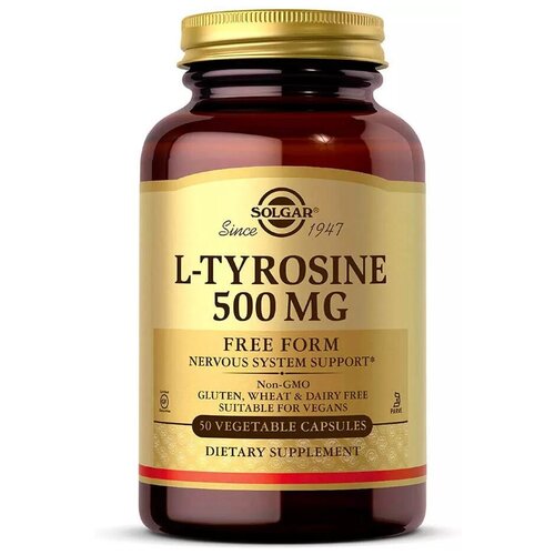 ���������� Solgar L-Tyrosine ����., 500 ��, 175 �, 50 ��., 1 ��.