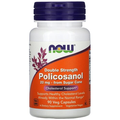 NOW Double Strength Policosanol () 20  90    , -, 