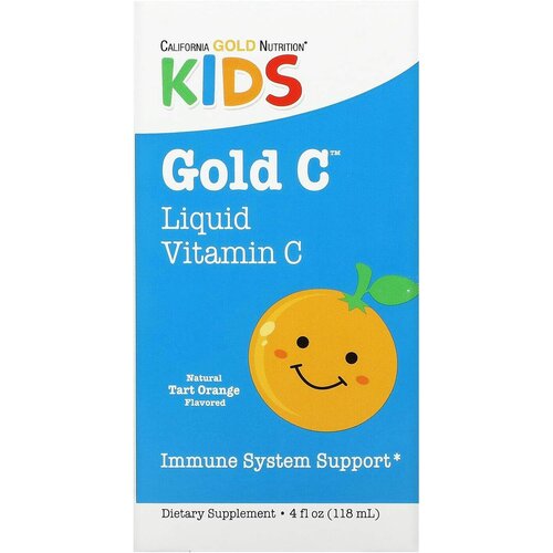 California Gold Nutrition Children's Liquid Gold Vitamin C ., 118 , 0.1    , -, 