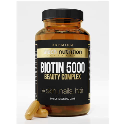  aTech Nutrition Premium Biotin Beauty Complex, 1.4 , 60 .   , -, 