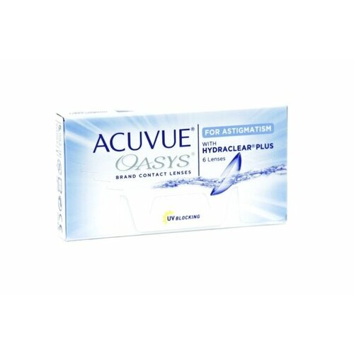 ���������� ���������� ����� ACUVUE OASYS For Astigmatism with Hydraclear Plus., R 8,6, D +4,75,�CYL:�-1,25,�A�:�150