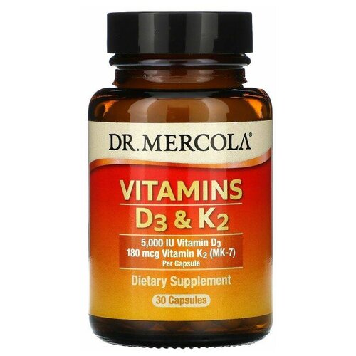  Dr. Mercola Vitamins D3 & K2, 110 , 30 .   , -, 