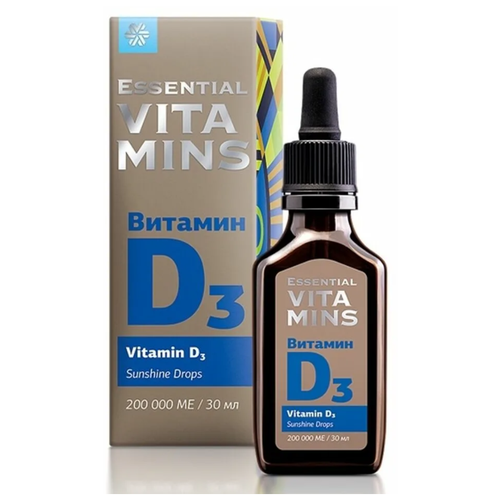 ���������� Essential Vitamins ������� D3 ��., 30 ��, 100 �