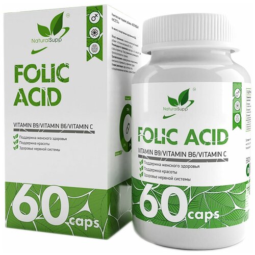   NATURALSUPP Folic Acid (60 )   , -, 