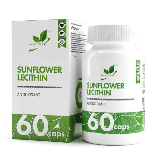���������� ������� NaturalSupp Sunflower Lecithin, 60 ��.