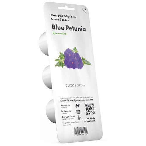      Click and Grow Refill 3-Pack   (Blue Petunia)   , -, 