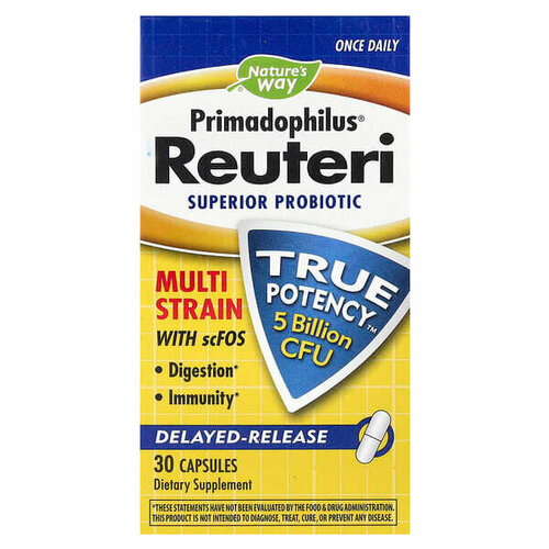 ���������� Nature's Way, Primadophilus Reuteri, 5 ���� ���, 30 ������